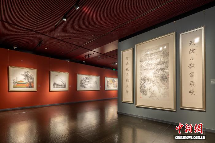 “集虚寻境——王明明中国古典园林作品展”启幕