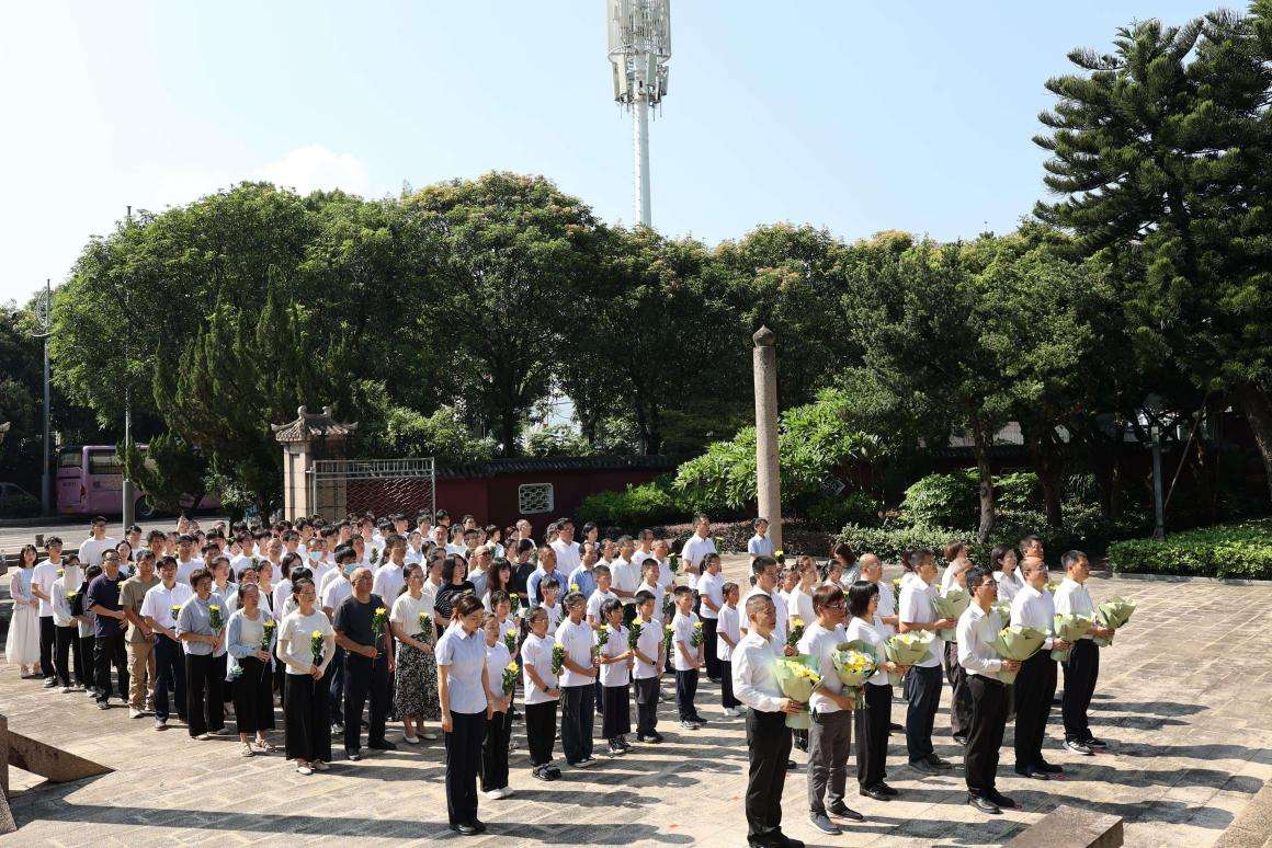 福建福州举办甲申海战141周年公祭活动