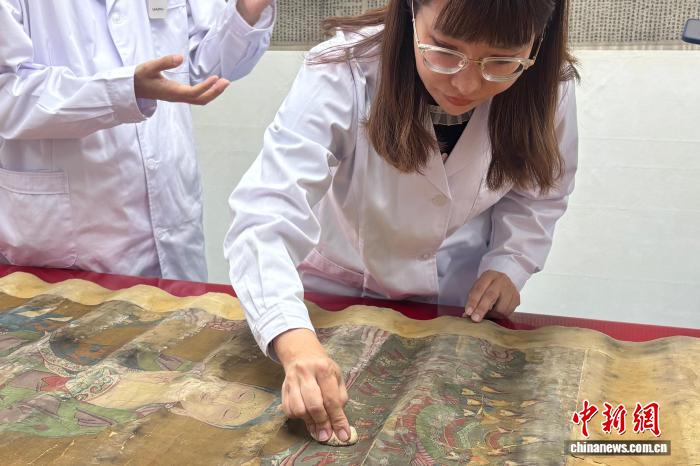 围观文物医生“动手术” 北京大运河博物馆文物保护中心将开放展示