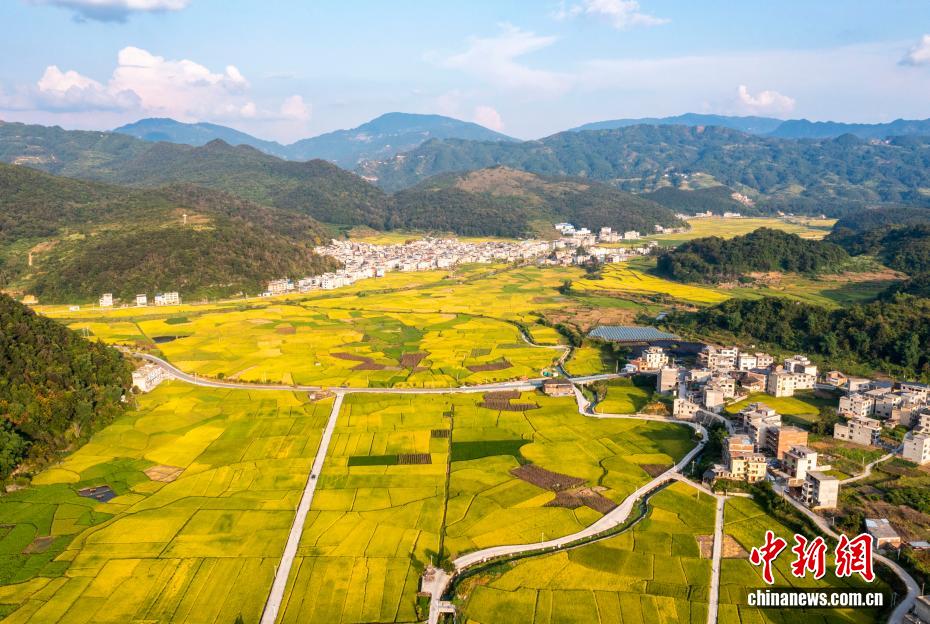 贵州从江：秋日田园如画