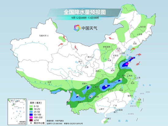 北方较强降雨过程来袭 明起南方“秋老虎”陆续返场