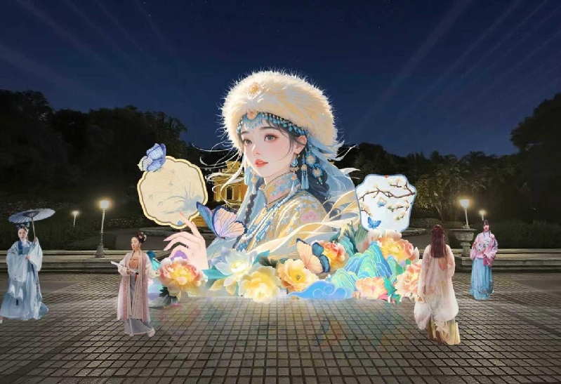 珠海首届中华彩灯嘉年华登陆圆明新园 开启沉浸式奇幻之旅