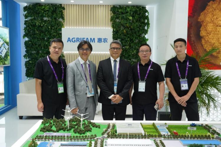 AGRIFAM 惠农智慧农业展示亮相第22届东博会引多方关注