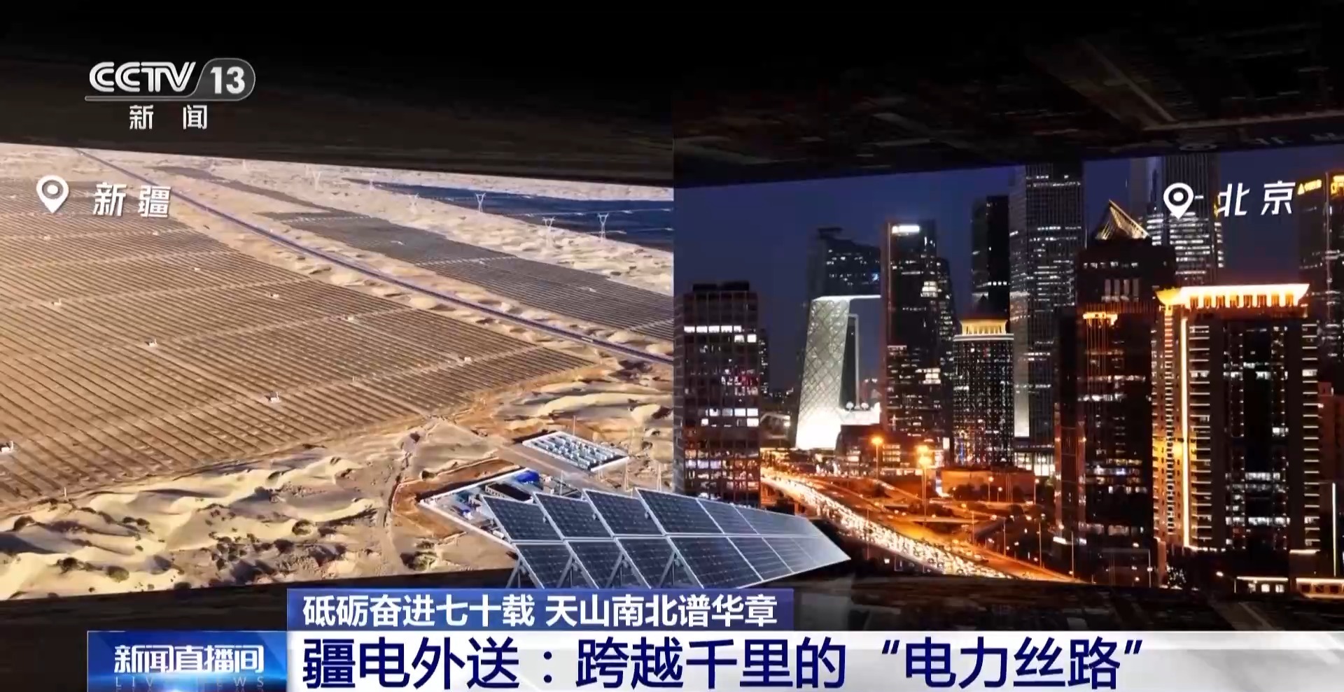 砥砺奋进七十载 天山南北谱华章丨跨越千里的绿电输送 新疆如何做到?