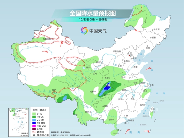 四川陕西河南等地强降雨不断 江南华南暑热持续