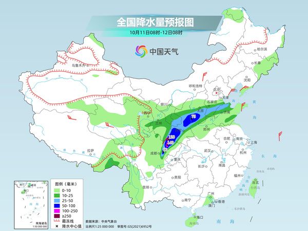 北方大部秋雨绵绵凉意十足 南方多地秋老虎发威将现高温