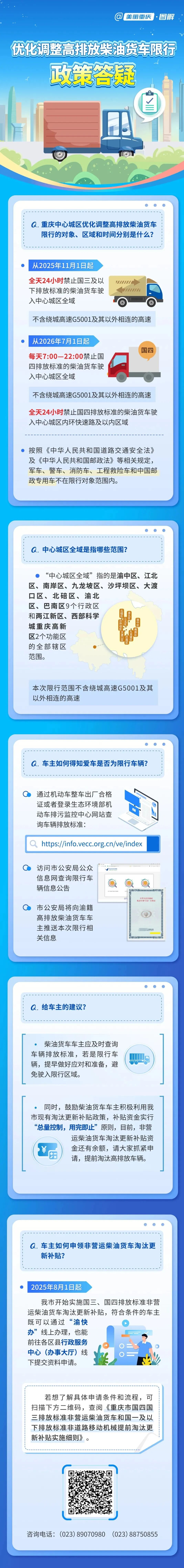 重庆中心城区此类车辆禁行，下月起执行！