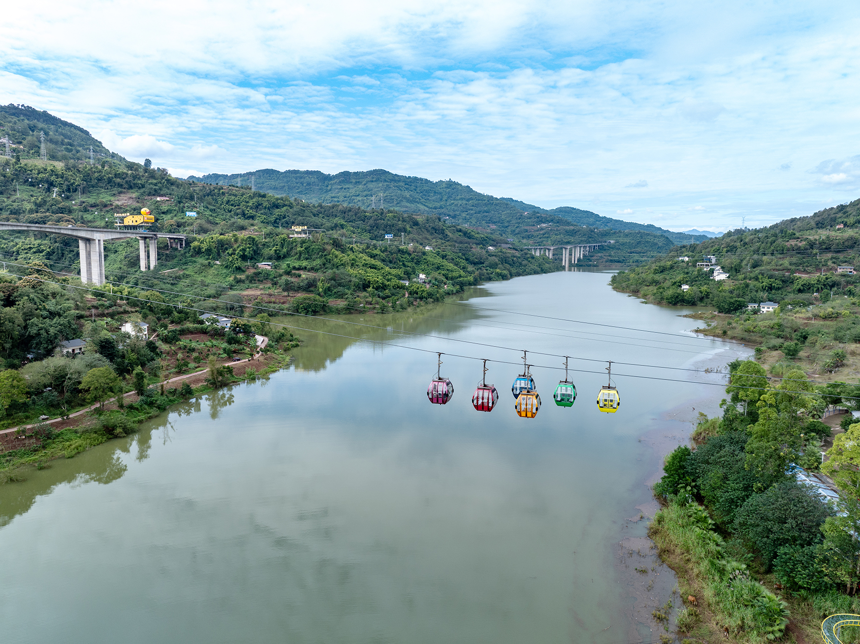 镜鉴|定格美丽重庆:黎香溪涪陵段生态治理成效显著 镜鉴|定格美丽重庆:黎香溪涪陵段生态治理成效显著