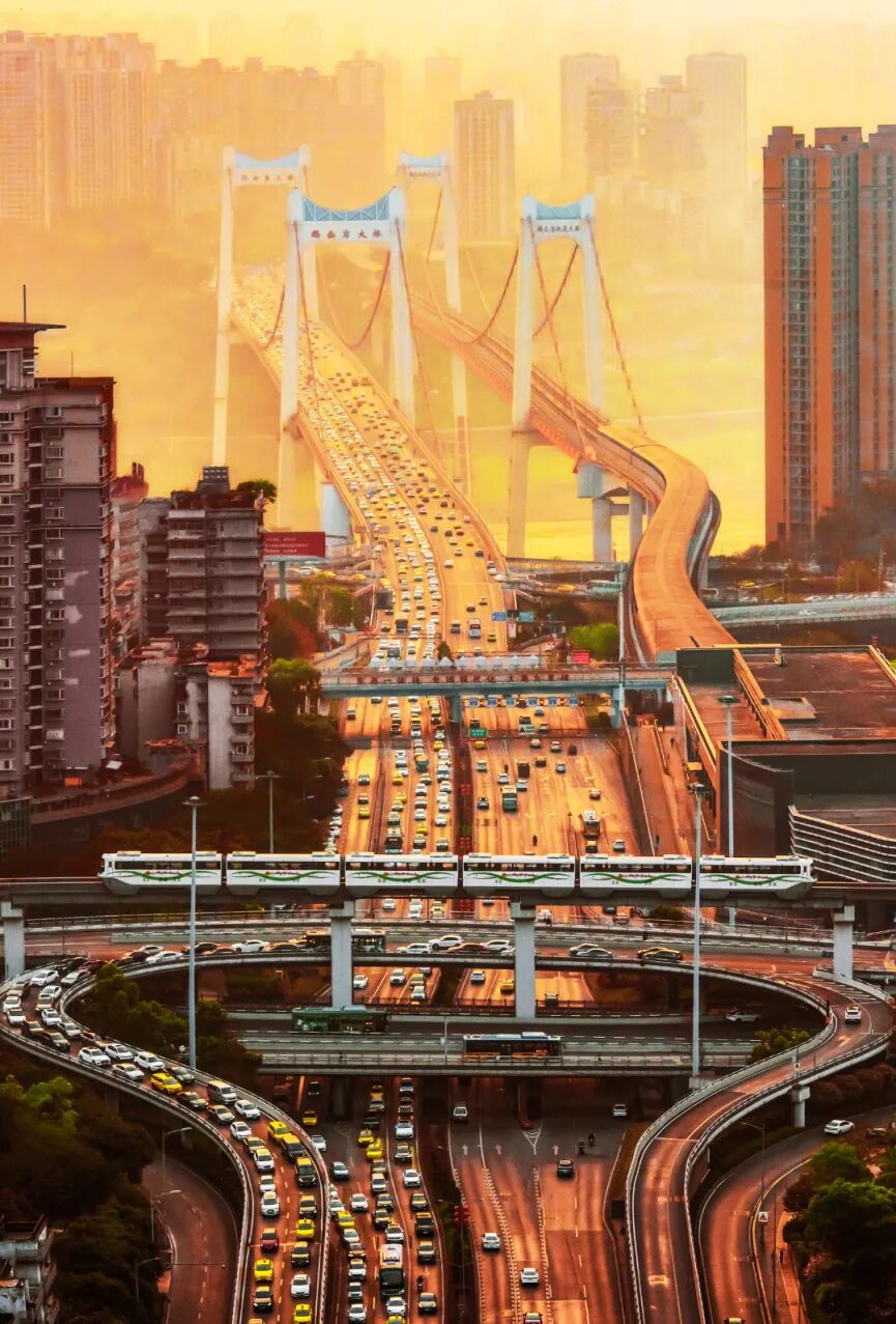 十四艺节 | 重庆61件作品入选全国三大展览 彭 伟-金辉城桥-重庆市九龙坡区-2025年.jpg