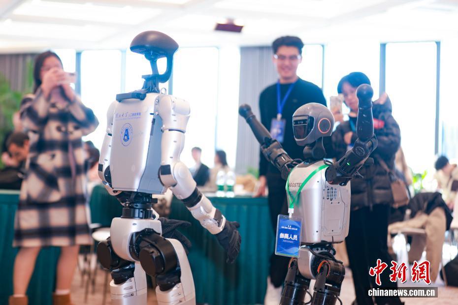 北京亦庄：机器人辩论手展风采
