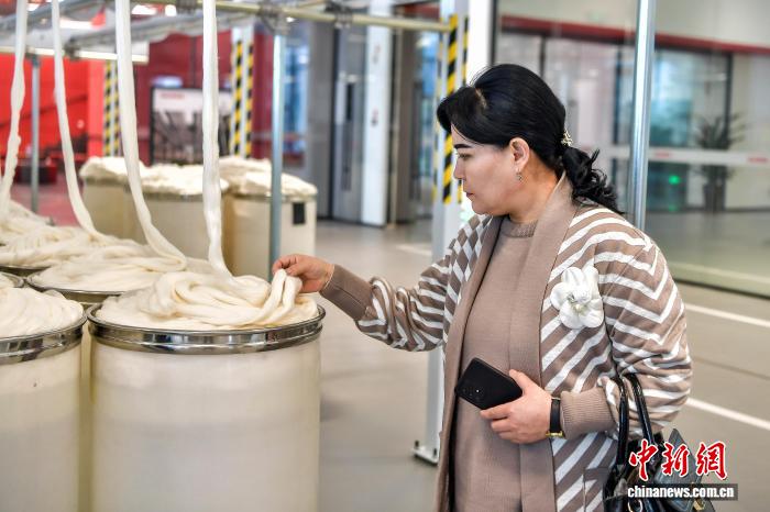 新疆:第十二届中国-中亚合作论坛参会嘉宾参观智能机械生产企业