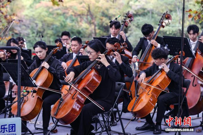 贵阳花溪：“黄金大道”交响音乐会上演