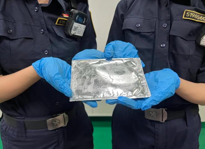 一进境函件内含毒品粉末36克 被广州海关查获