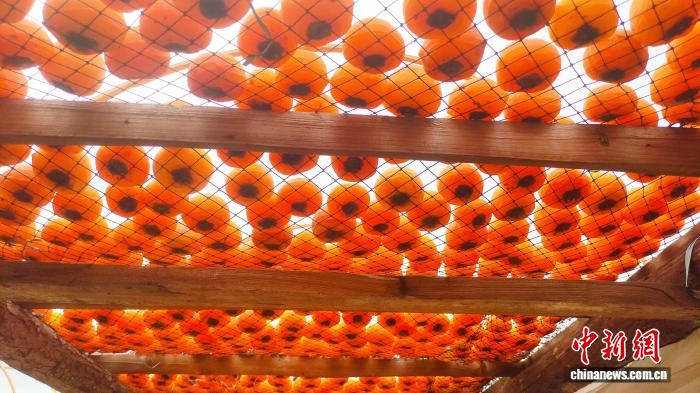 (乡村行·看振兴)福建永定:柿饼正飘香 农户笑开颜