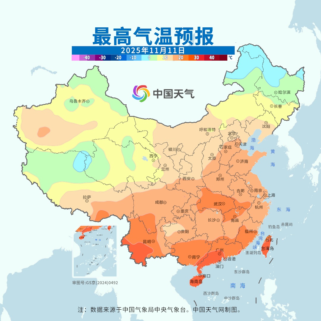 台风“凤凰”大风劲吹5天!两股冷空气接力“降完你的降你的”!