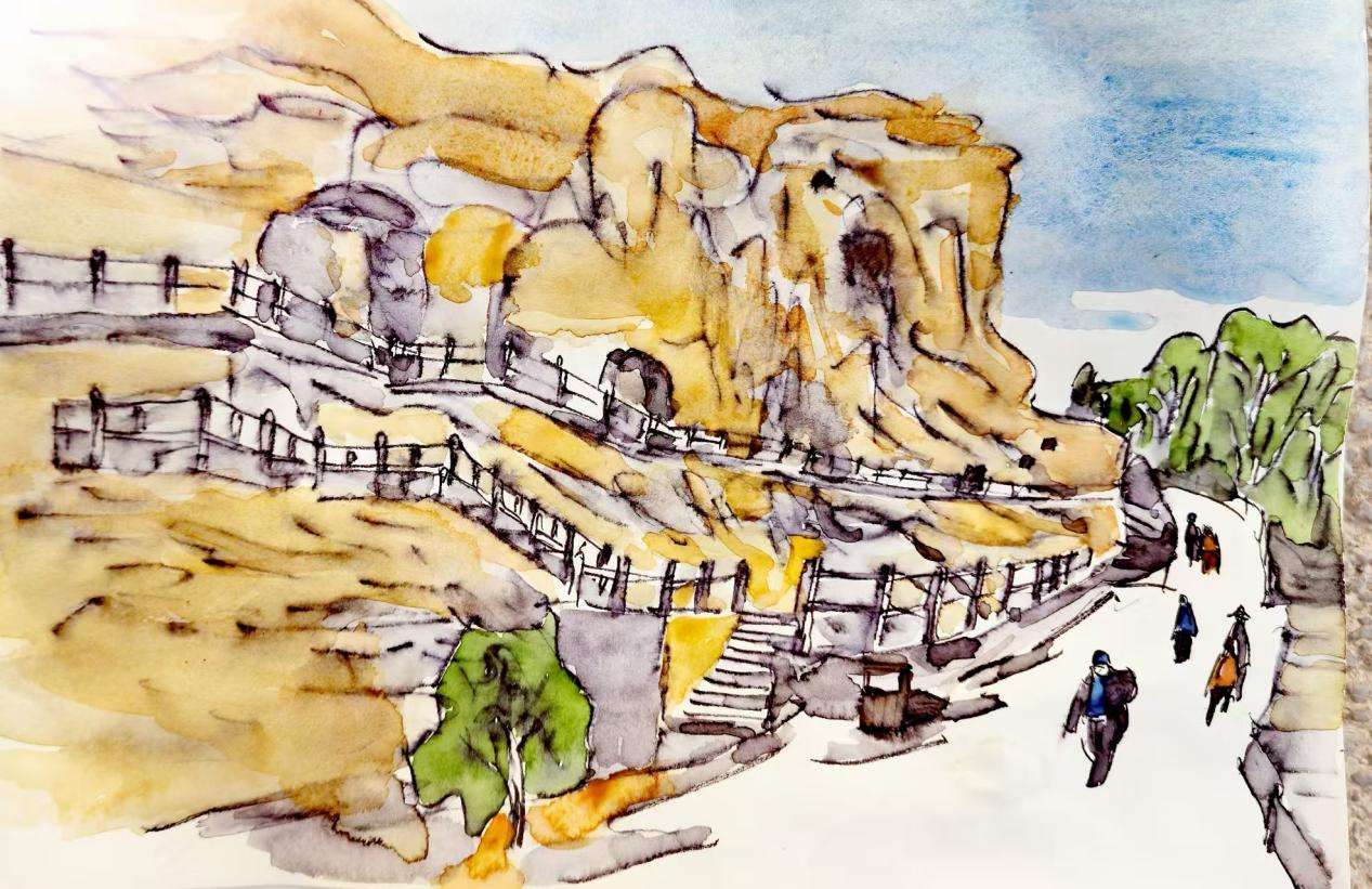 “走遍中国”写生创作活动在甘肃举办