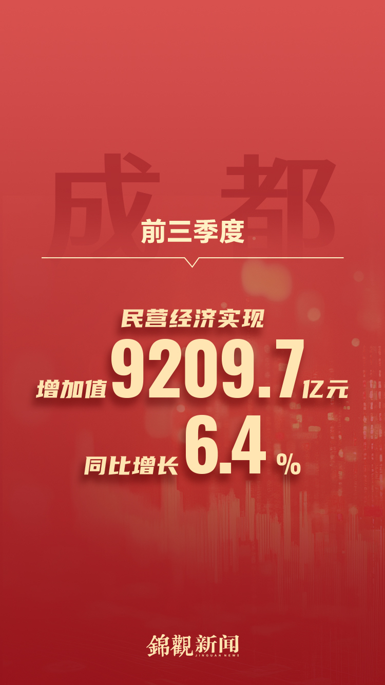 民营经济在成都拔节生长 五季连扬背后藏着哪些成长密码