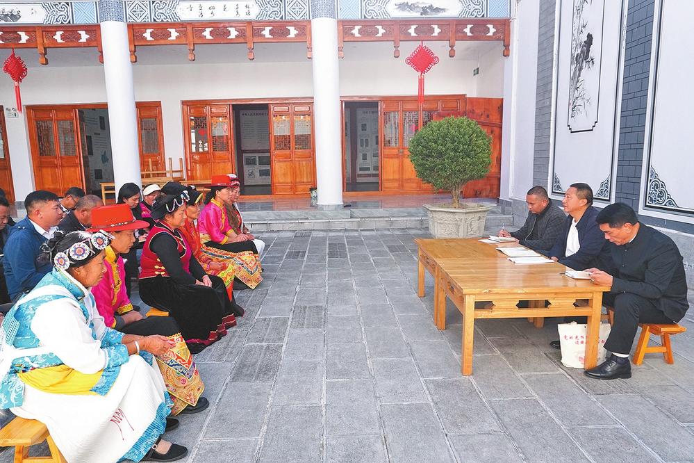 触点直达群众 落点凝聚人心