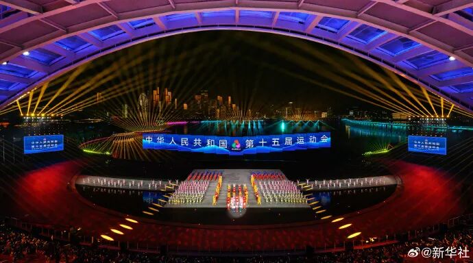 宝安元素，闪耀第十五届全运会闭幕式！