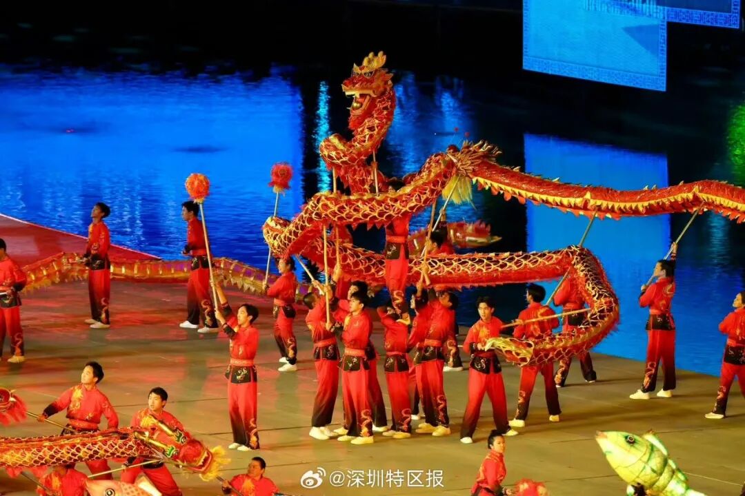 宝安元素，闪耀第十五届全运会闭幕式！