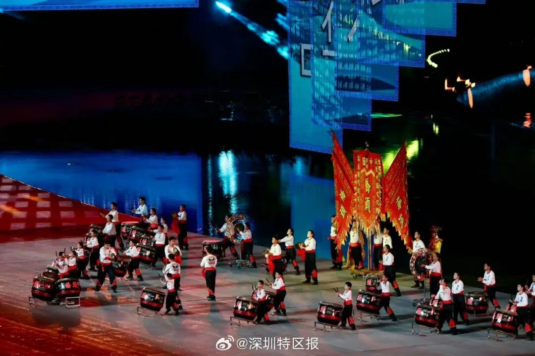 宝安元素，闪耀第十五届全运会闭幕式！