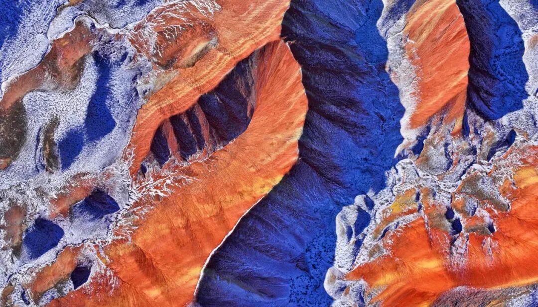 【组图】张掖临泽:雪浴丹霞景色美 【组图】张掖临泽:雪浴丹霞景色美