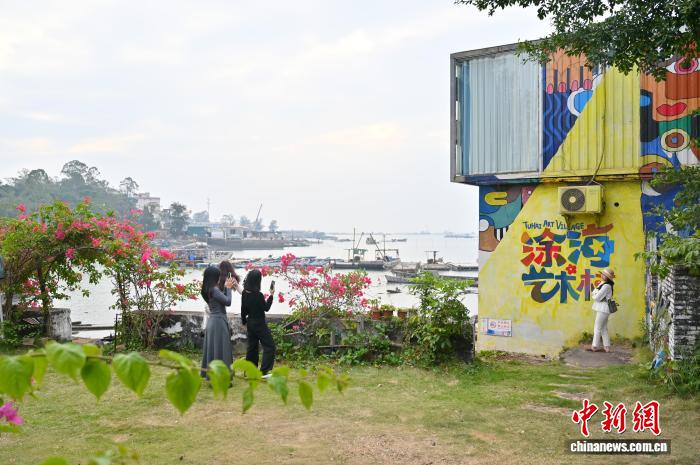 广西防城港边海小渔村蜕变艺术打卡地