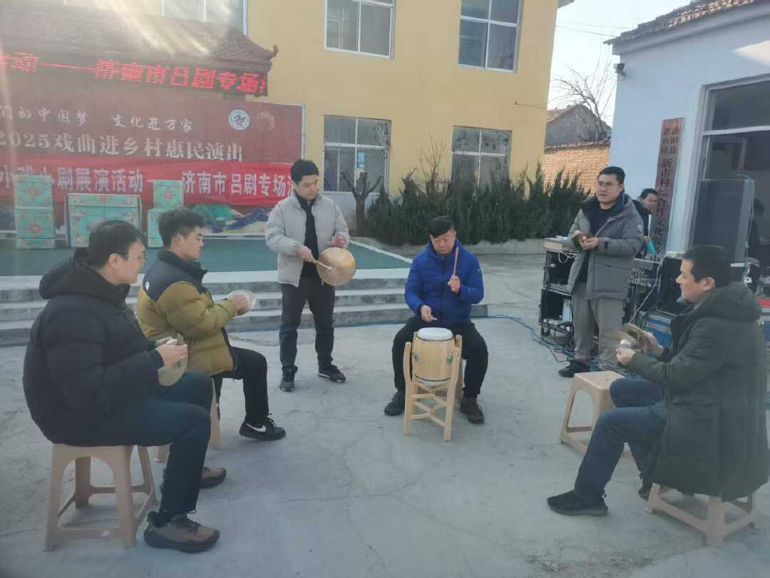 吕剧惠民暖乡村 文化扎根润民心：济南市吕剧院走进济阳区新市镇公益演出
