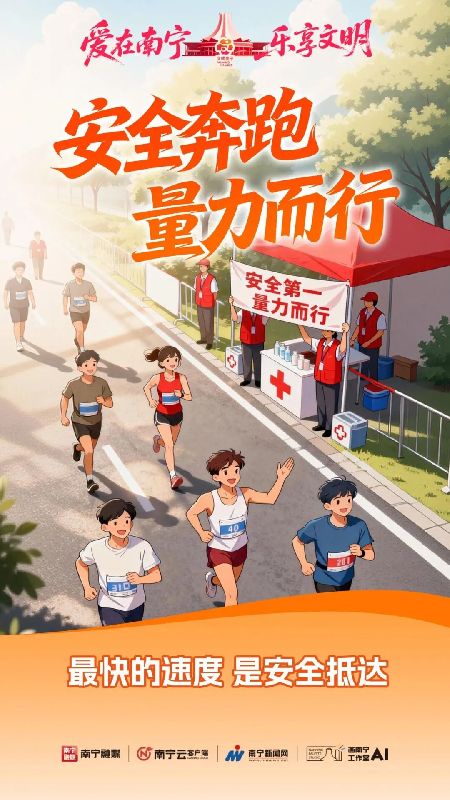 2025南宁马拉松赛|文明与热情共舞 奔跑与温情同行