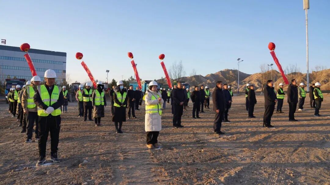 绿电“点石成金”！阿拉善超硬新材料项目开工，打造产业新引擎