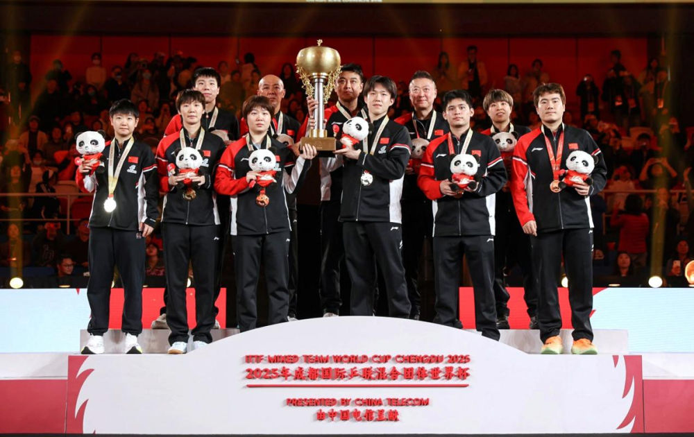 护航国际乒联混合团体世界杯 中国电信提供稳定支撑