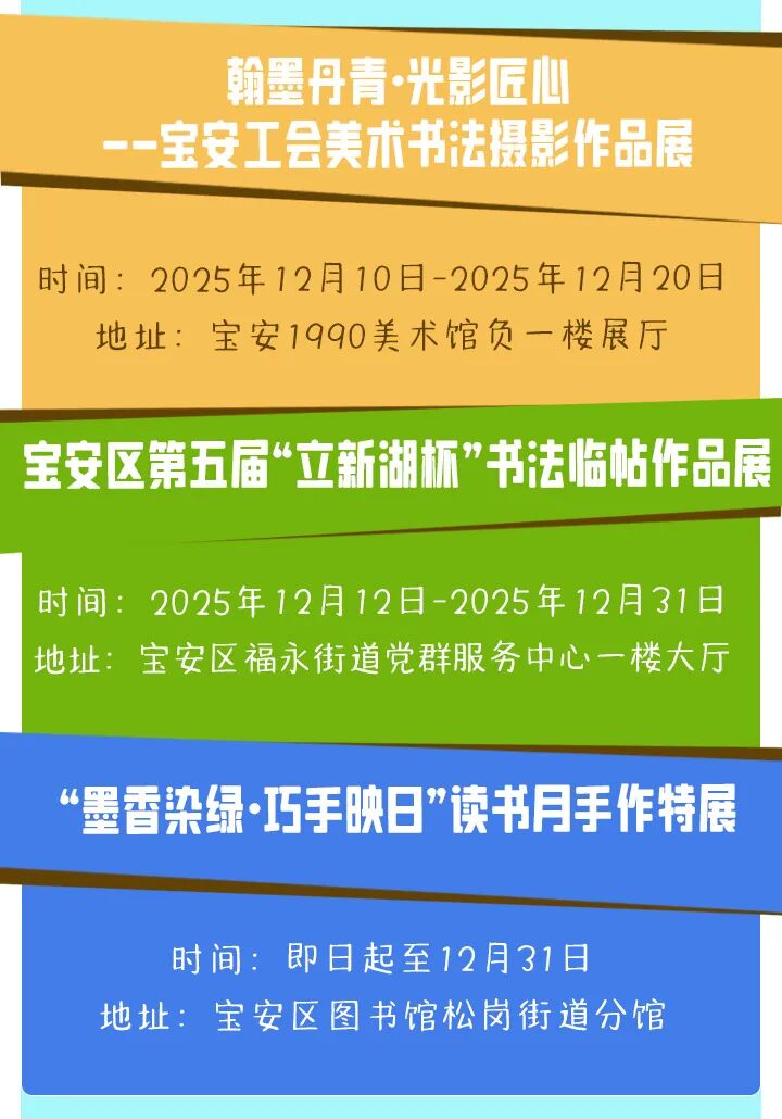 跟着这份地图走，开启年底“文艺潮玩宝安之旅”