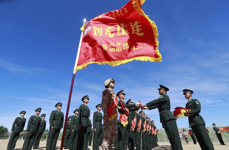 以吾辈之青春,筑国防之长城 以吾辈之青春,筑国防之长城