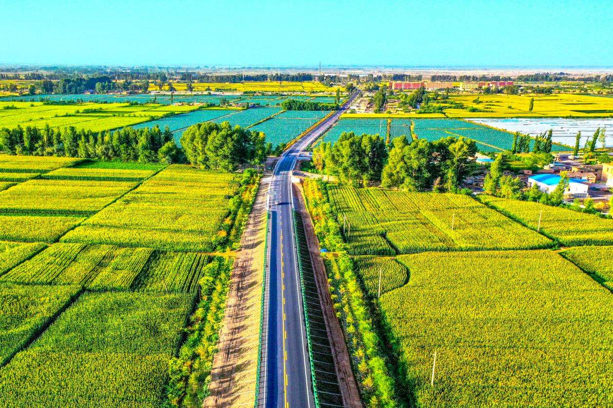 甘肃:“四好农村路”助力和美乡村建设 甘肃:“四好农村路”助力和美乡村建设