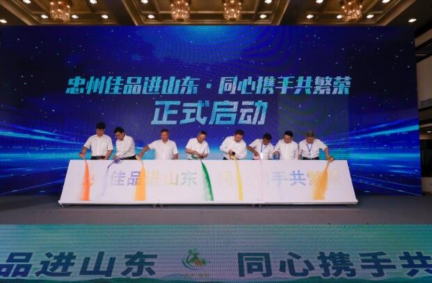 签约订单2.1亿元 忠州佳品进山东·同心携手共繁荣推介会在济南启幕 签约订单2.1亿元 忠州佳品进山东·同心携手共繁荣推介会在济南启幕