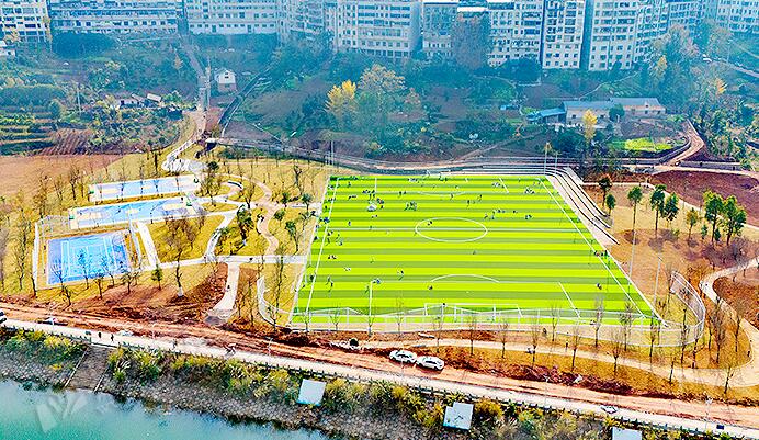 荒滩披绿装 “神农公园”入画来 荒滩披绿装 “神农公园”入画来