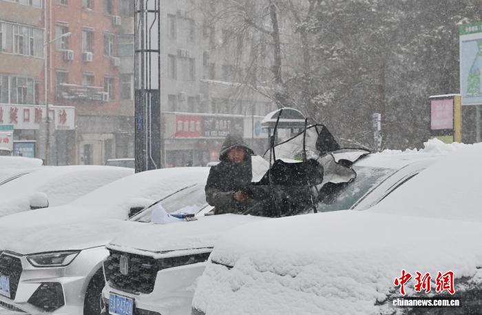 长春迎明显降雪