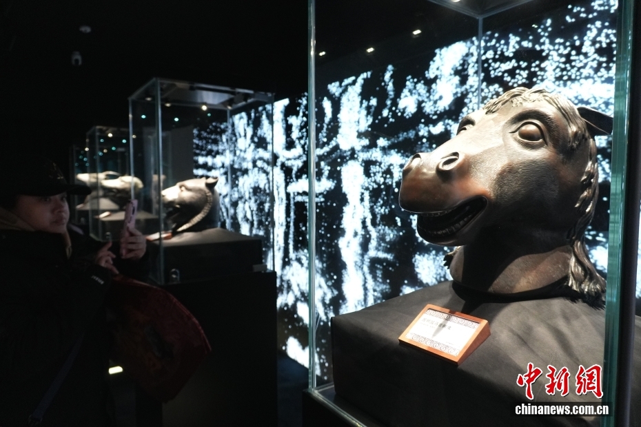 北京：“兽首迎新 海晏河清——圆明园文化艺术展”开幕