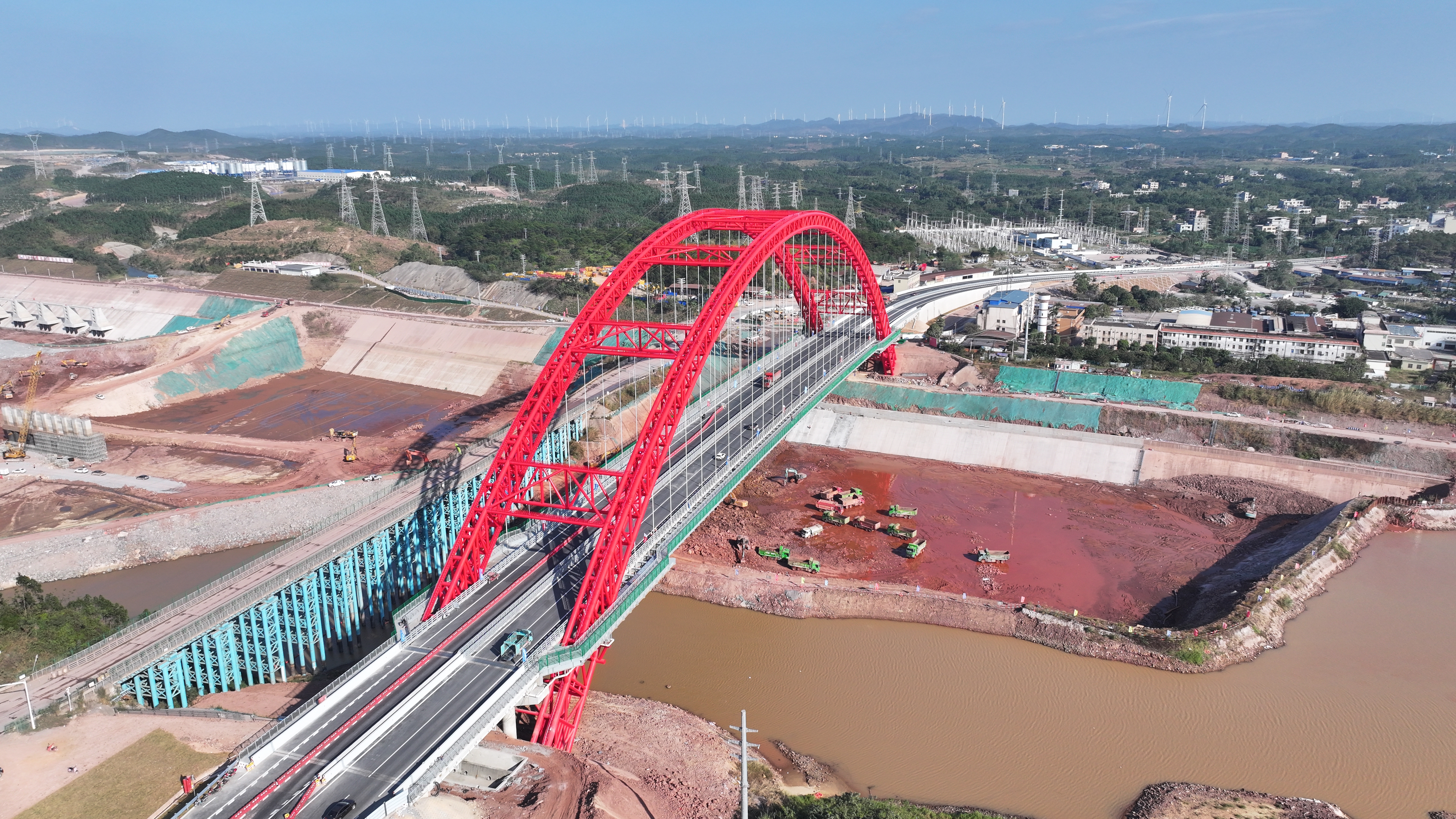 平陆运河广南线钦江大桥建成通车