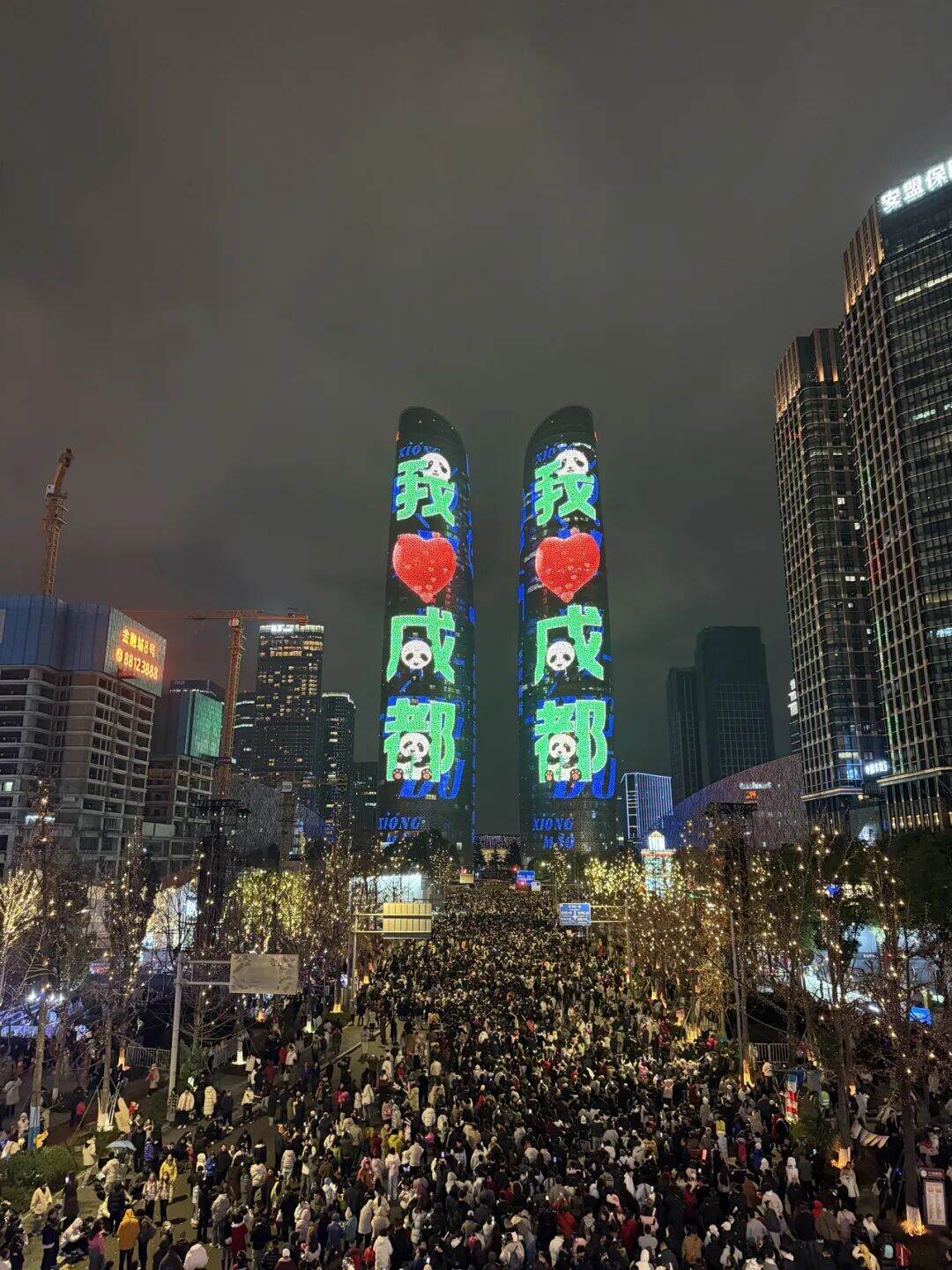 “成都 为你点亮”!12万余人在交子大道跨年 图片