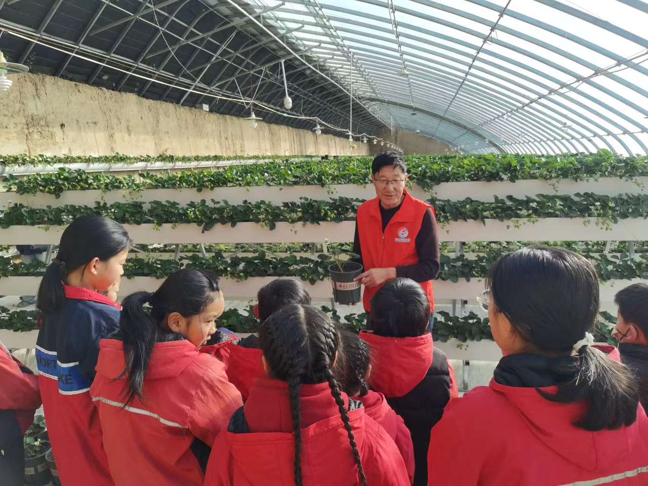 甘肃临夏：寒假托管破解“看护难”