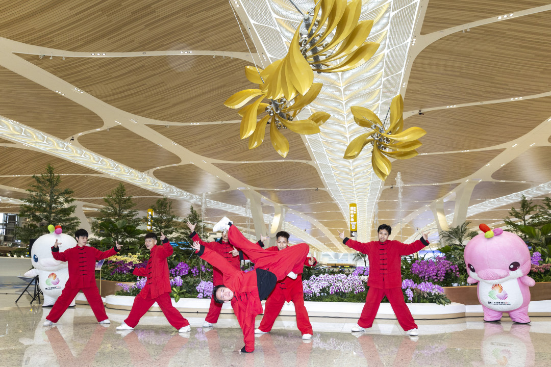 大湾鸡空港送“福”!广州启动“文艺赋美城市”行动