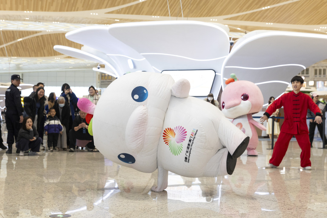 大湾鸡空港送“福”!广州启动“文艺赋美城市”行动
