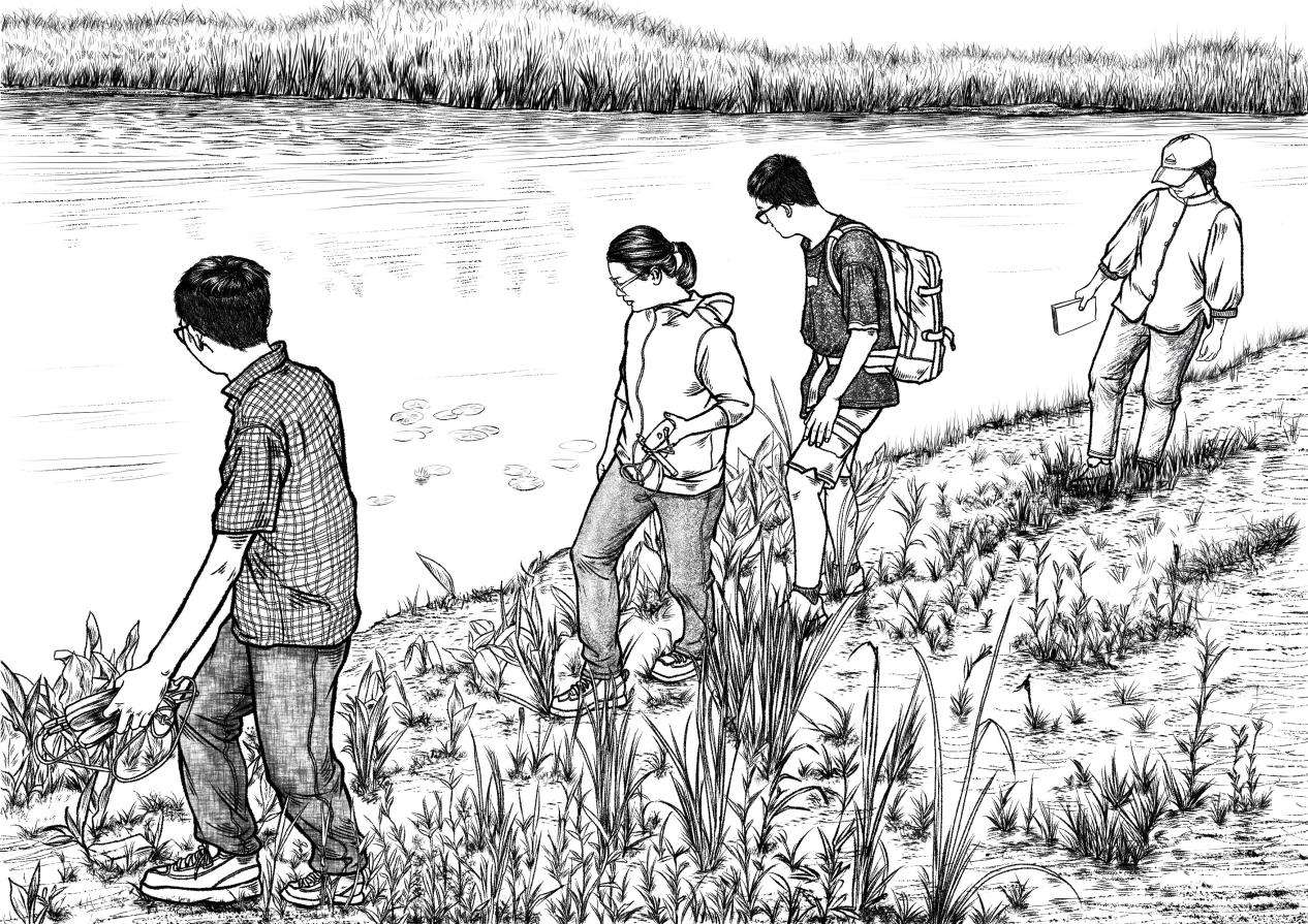 中国地质大学(武汉)师生创作《石首生态修复记》呈现美丽之变 中国地质大学(武汉)师生创作《石首生态修复记》呈现美丽之变