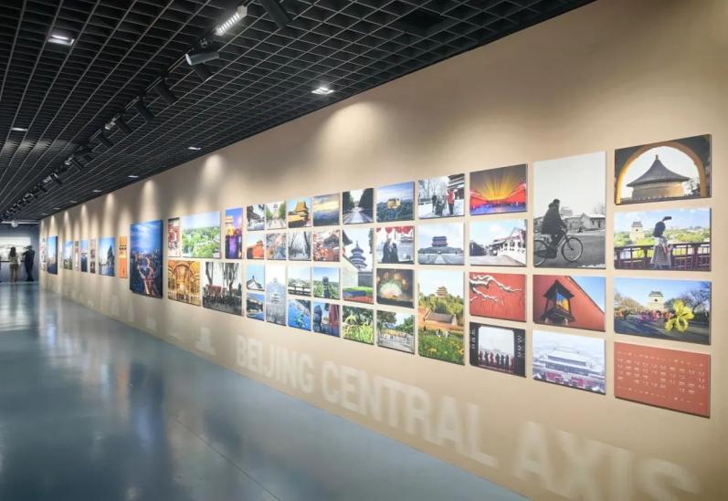 中、英、法三语“影见中轴”北京中轴线主题影像展在规划展览馆启幕