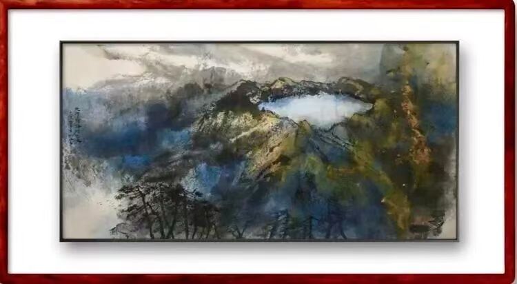 广西六名退役军人书画作品展启幕