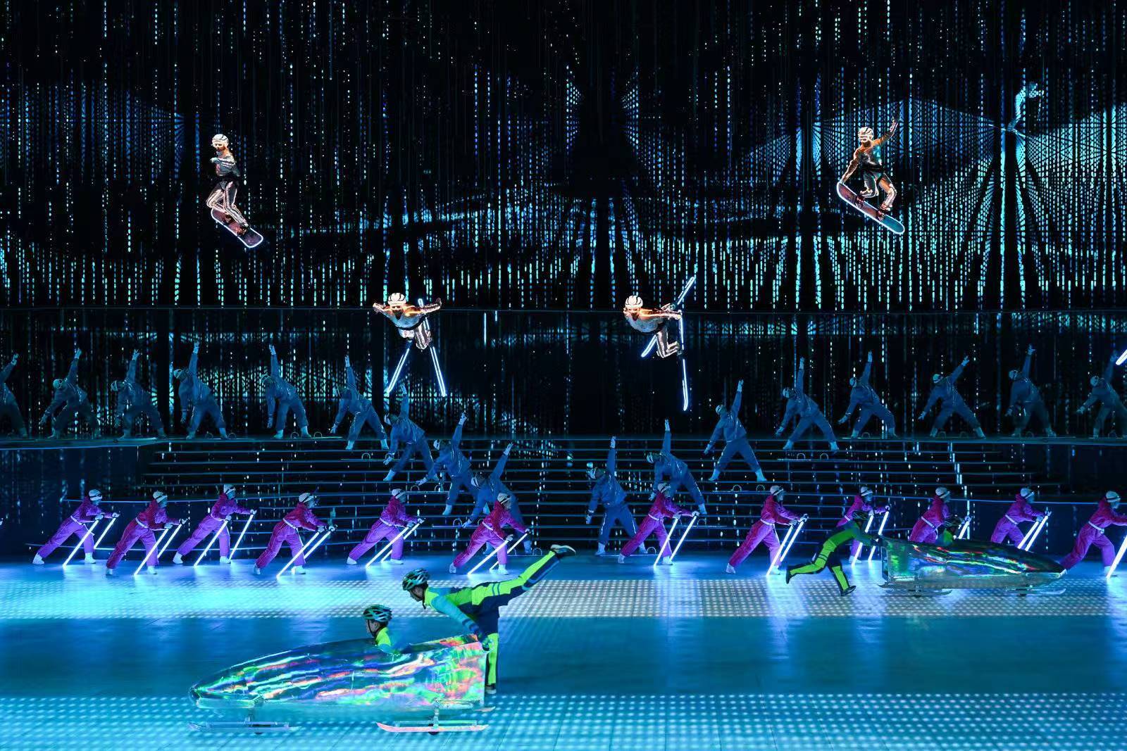 陕西省第一届冬季运动会在榆林开幕