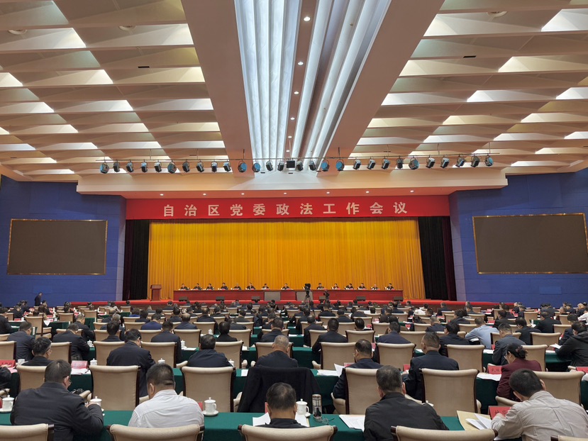 广西壮族自治区党委政法工作会议召开