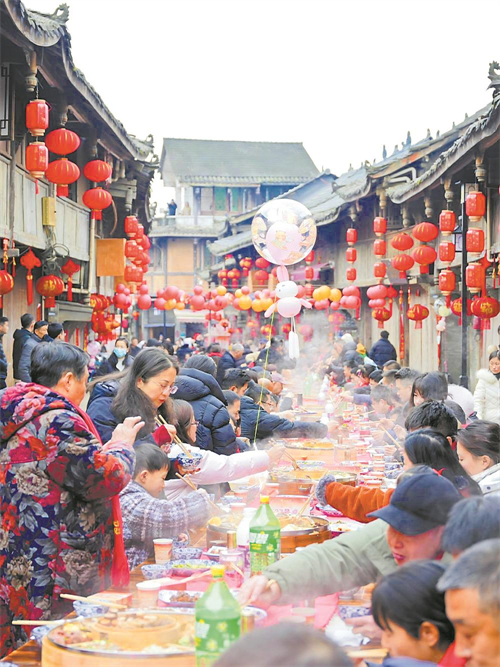 春节“村”游去：“妈妈的味道”来了