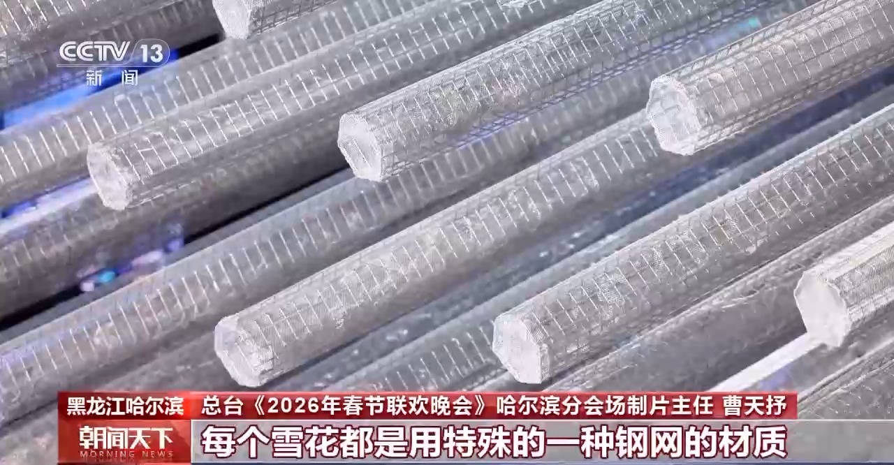 “科技+浪漫” 揭秘春晚哈尔滨梦幻“冰舞台”